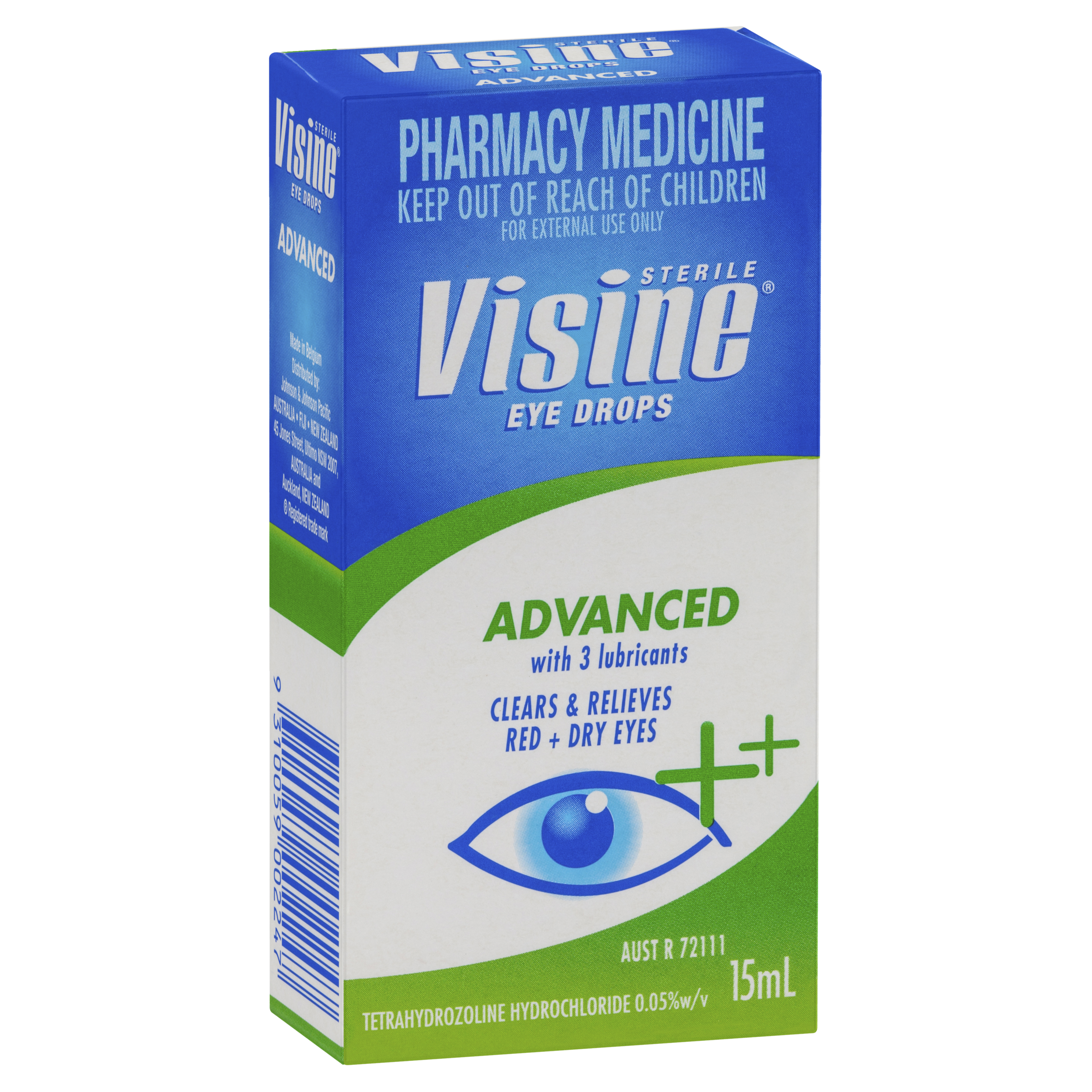 Visine Advanced Eye Drops
