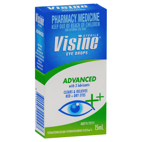 Visine Advanced Eye Drops