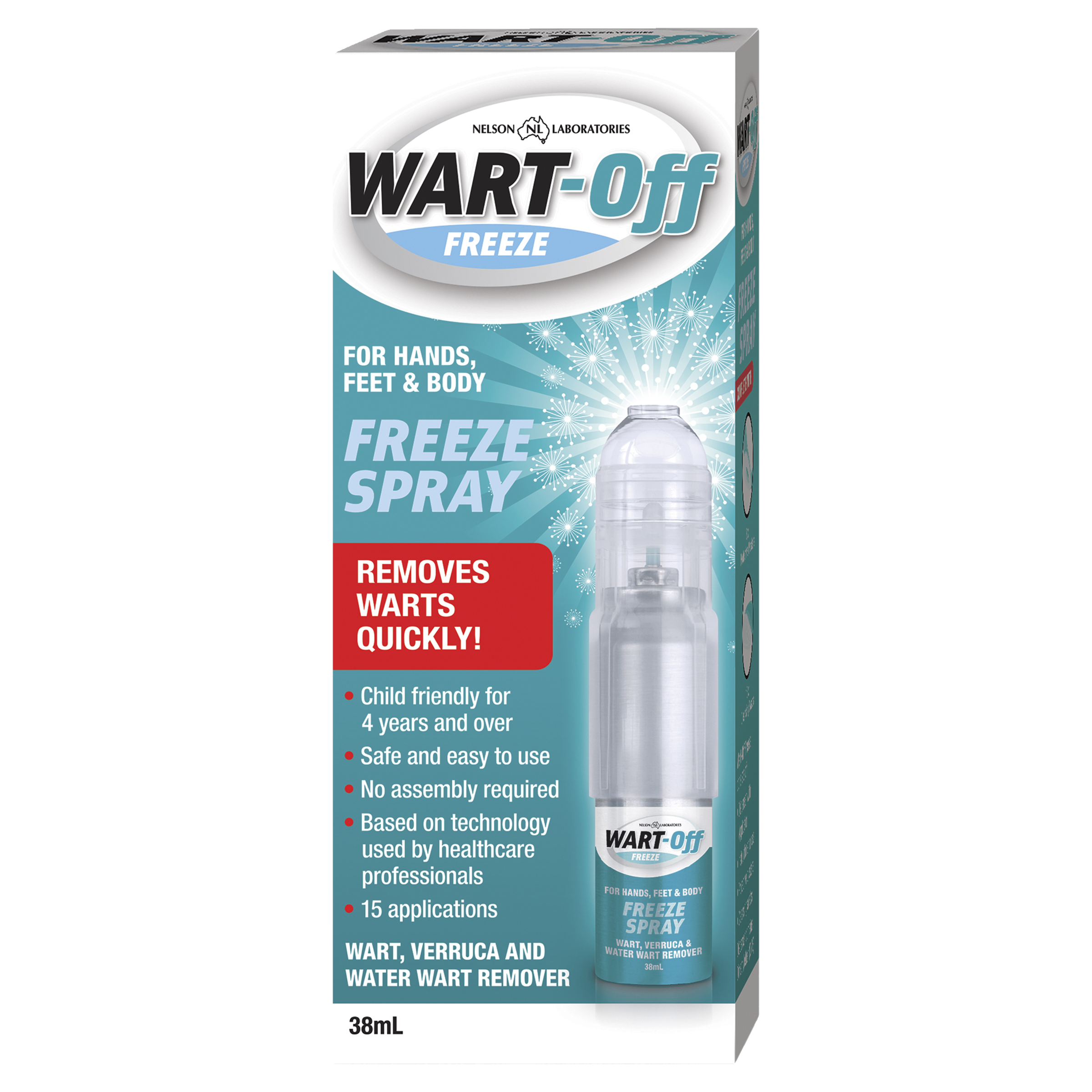 Wart-Off Freeze Spray