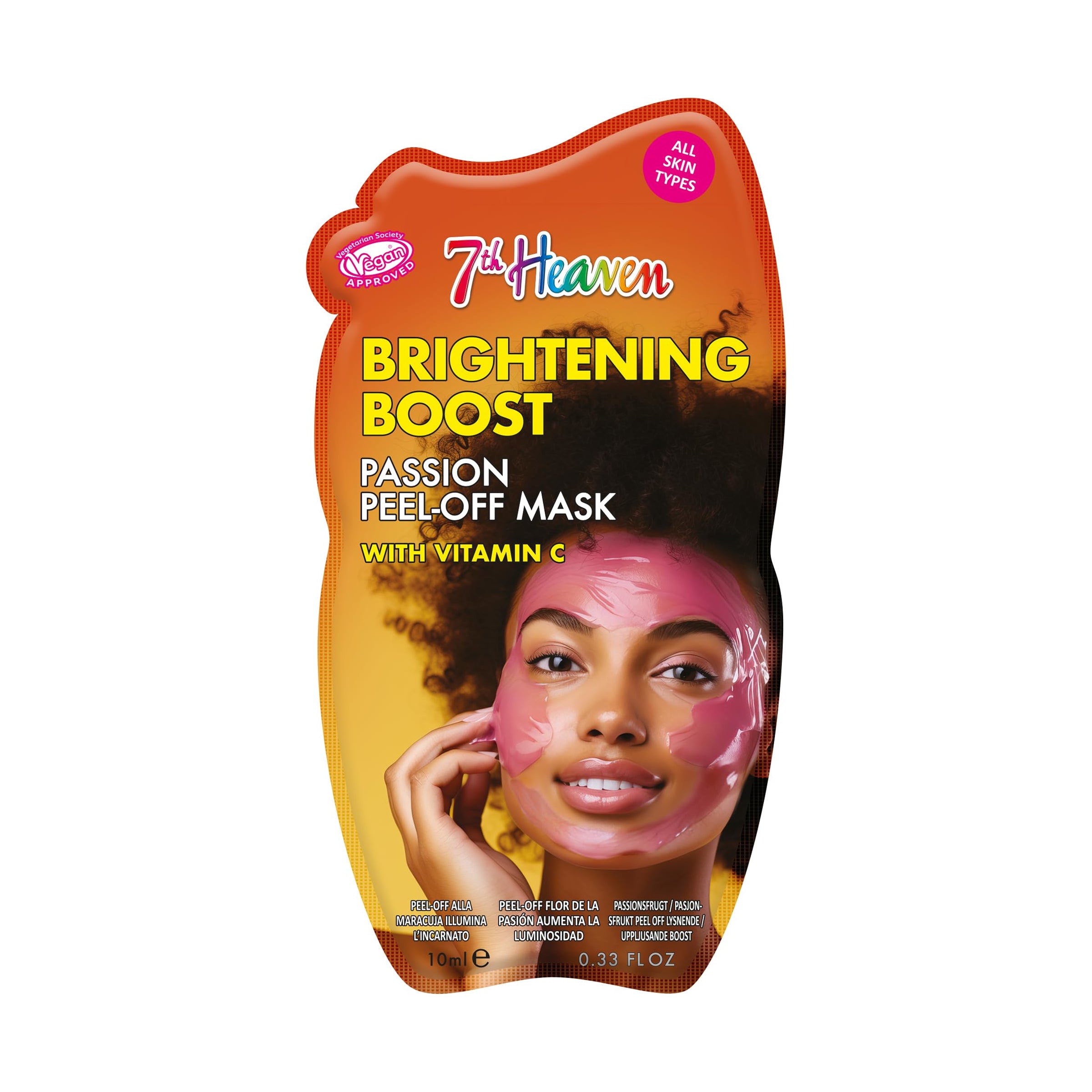 7th Heaven Brightening Boost Passion Peel-Off Mask with Vitamin C