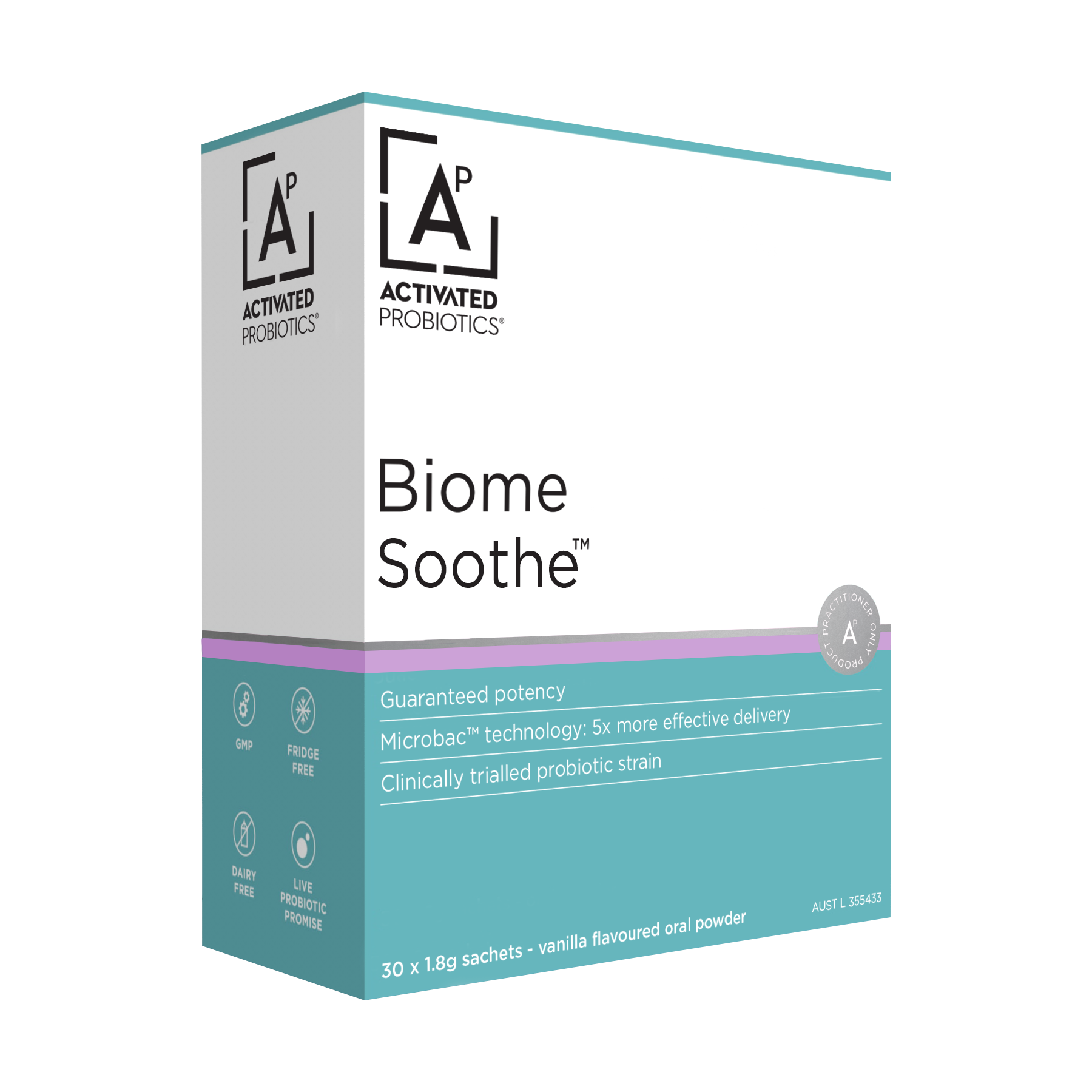 Activated Probiotics Biome Soothe Probiotic