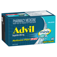 Advil Minis Liquid Capsules for Pain Relief
