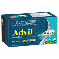 Advil Minis Liquid Capsules for Pain Relief