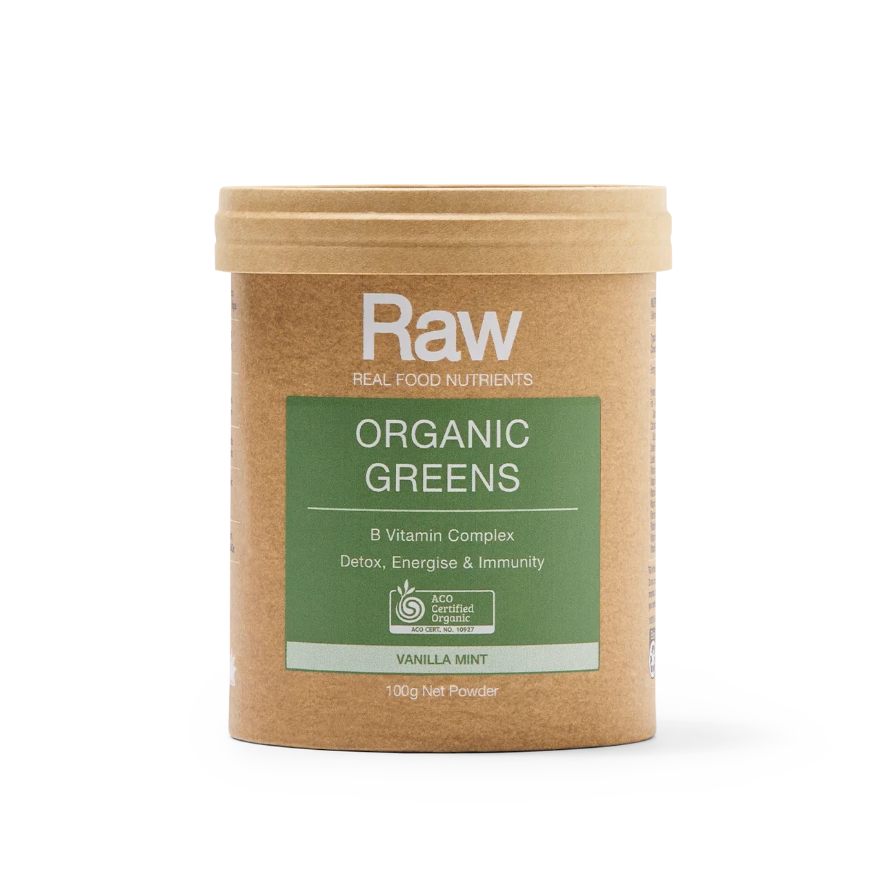Amazonia Raw Organic Greens - Vanilla Mint Flavour