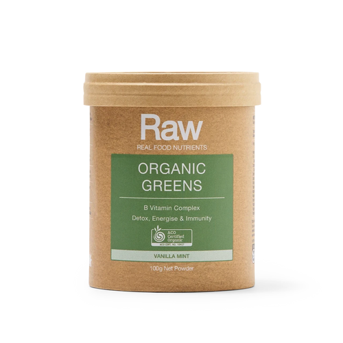 Amazonia Raw Organic Greens - Vanilla Mint Flavour