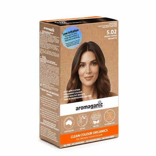 Aromaganic Permanent Hair Colour Style - 5.02 Warm Coffee