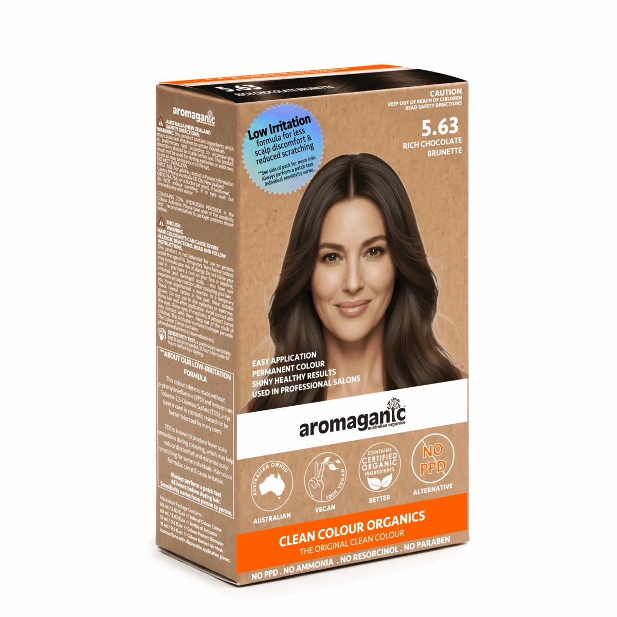 Aromaganic Permanent Hair Colour Style - 5.63 Rich Chocolate Brown