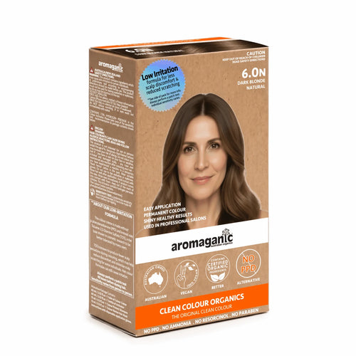 Aromaganic Permanent Hair Colour Style - 6.0N Dark Blonde (Natural)