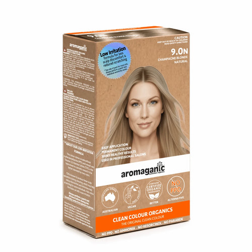 Aromaganic Permanent Hair Colour Style - 9.0N Champagne Blonde (Natural)
