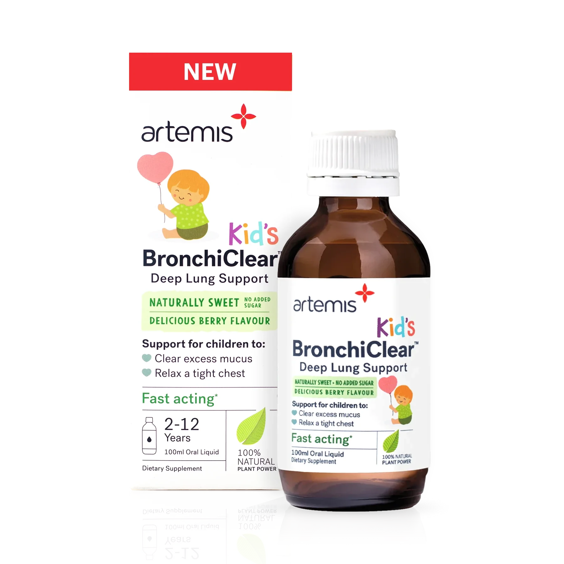 Artemis Kid's BronchiClear Deep Lung Support