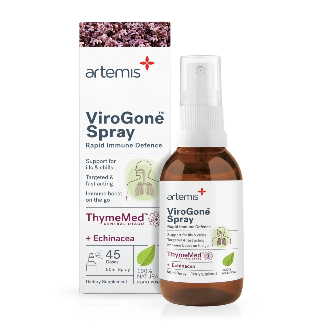 Artemis ViroGone Spray Rapid Immune Defence