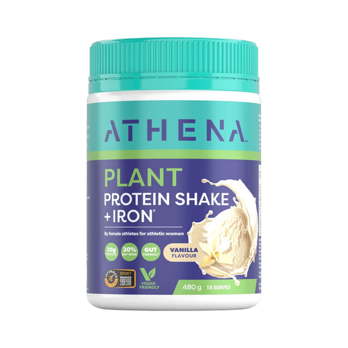 Athena Plant Protein Shake + Iron - Vanilla Flavour