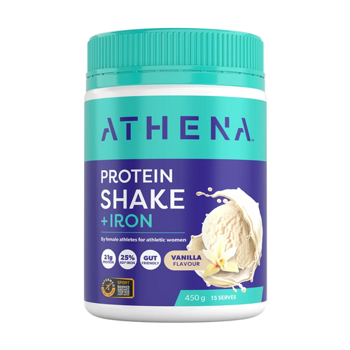 Athena Protein Shake + Iron - Vanilla Flavour