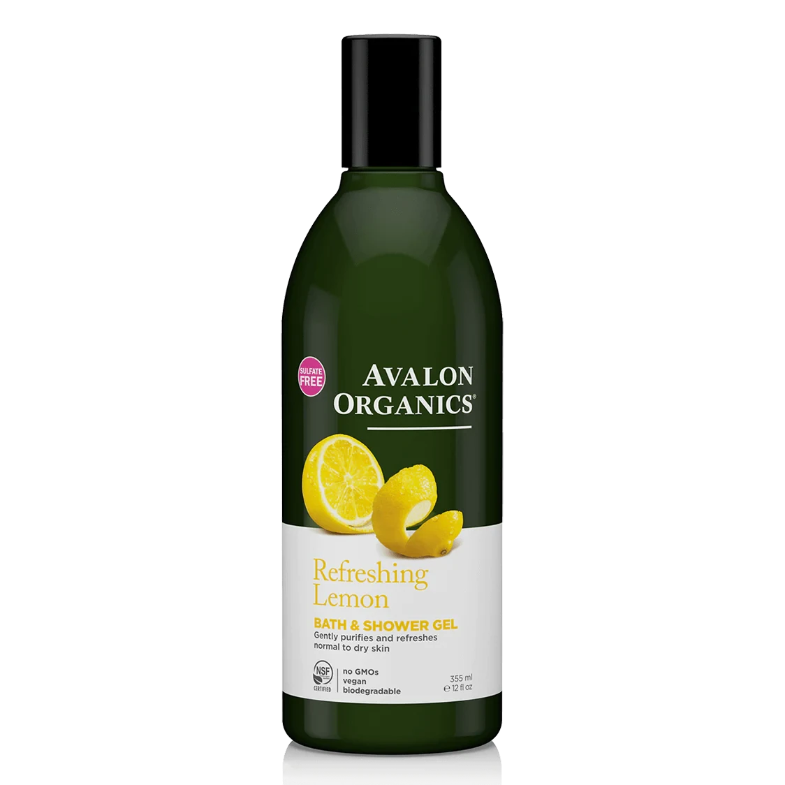 Avalon Organics Refreshing Lemon Bath & Shower Gel