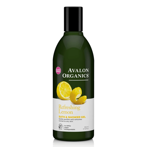 Avalon Organics Refreshing Lemon Bath & Shower Gel