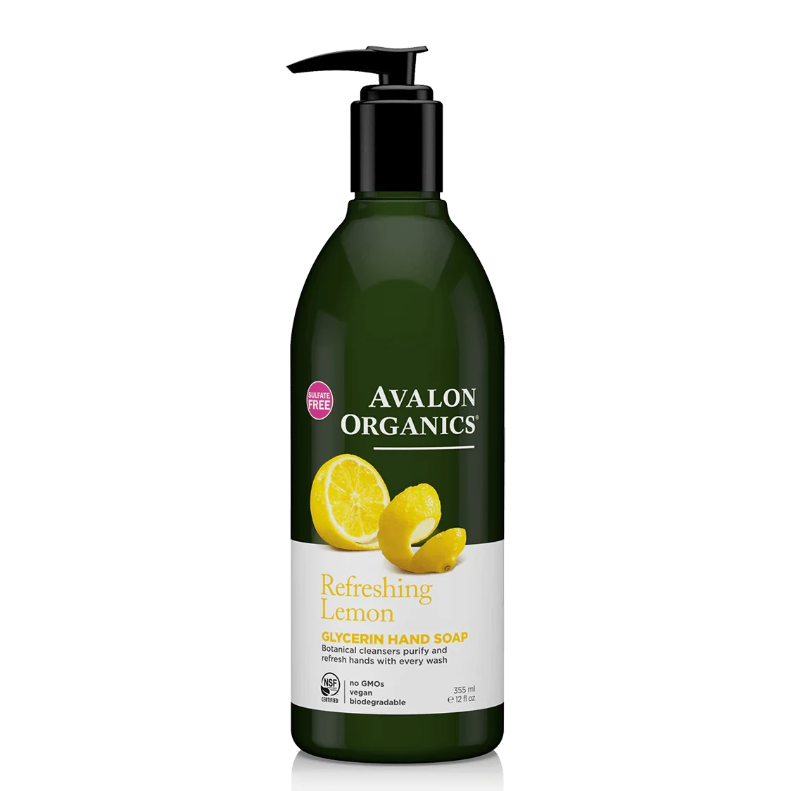 Avalon Organics Refreshing Lemon Glycerin Hand Soap