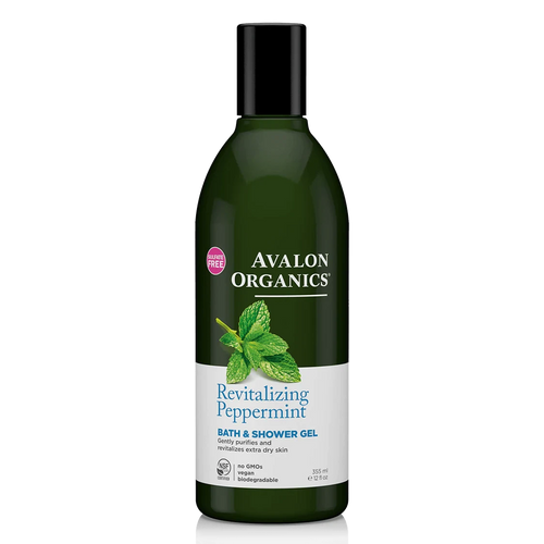 Avalon Organics Revitalizing Peppermint Bath & Shower Gel