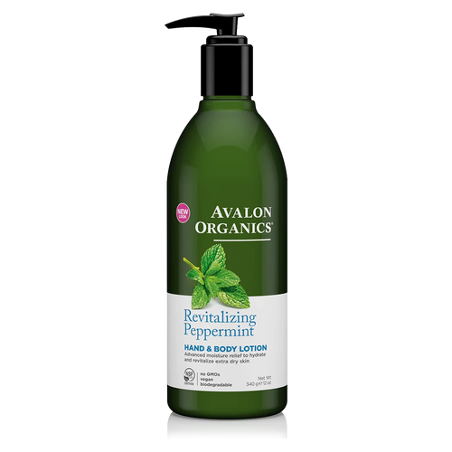 Avalon Organics Revitalizing Peppermint Hand & Body Lotion