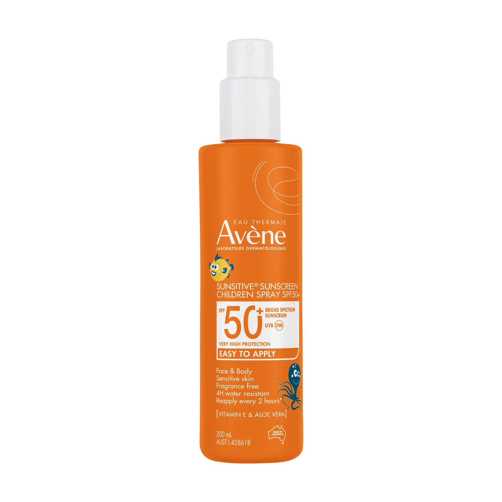 Avene Sunsitive Sunscreen Children Spray SPF 50+