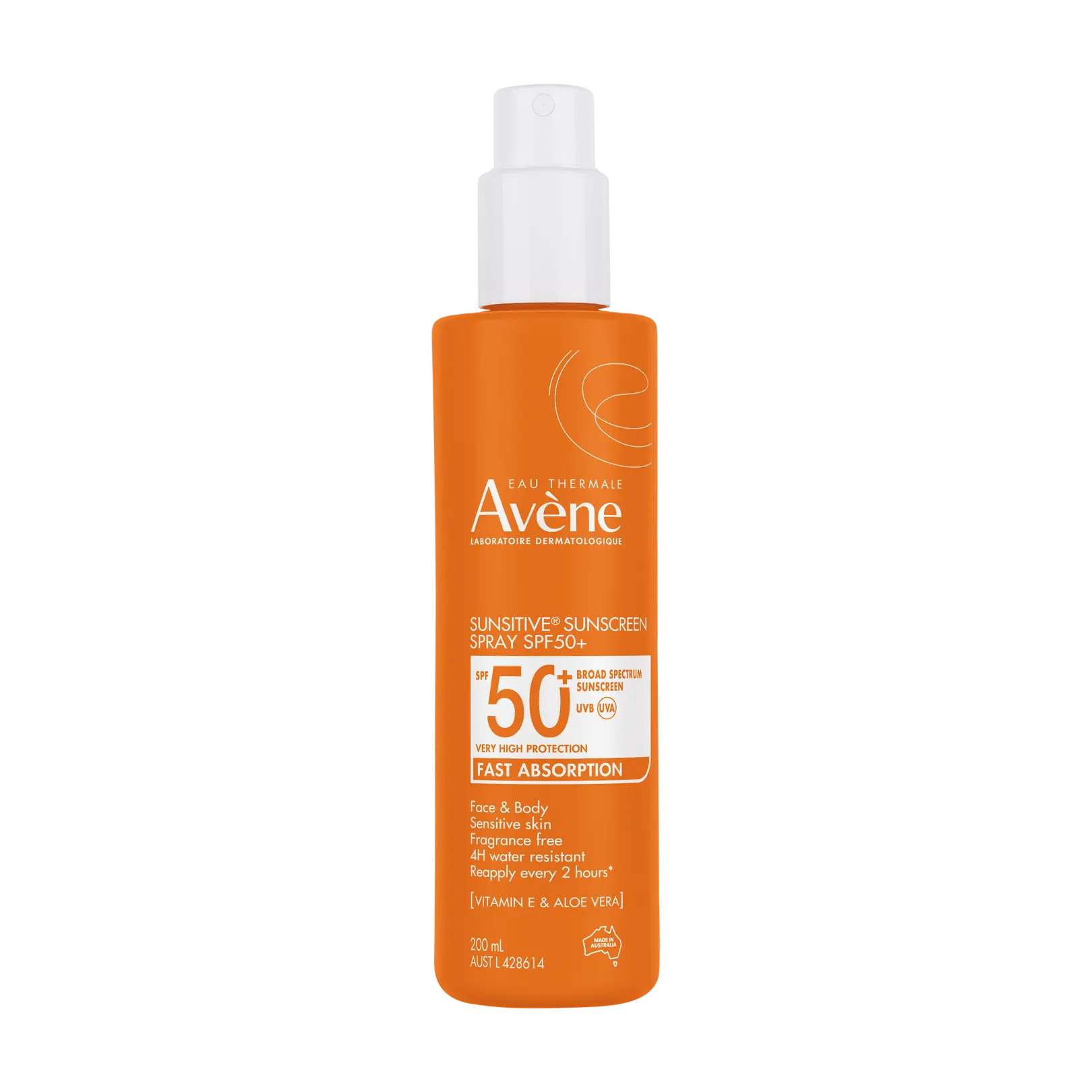 Avene Sunsitive Sunscreen Spray SPF 50+
