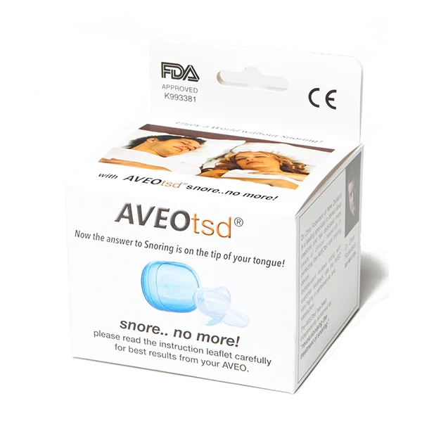 AveoTSD Tongue Stabilizing Device - Anti Snoring Aid