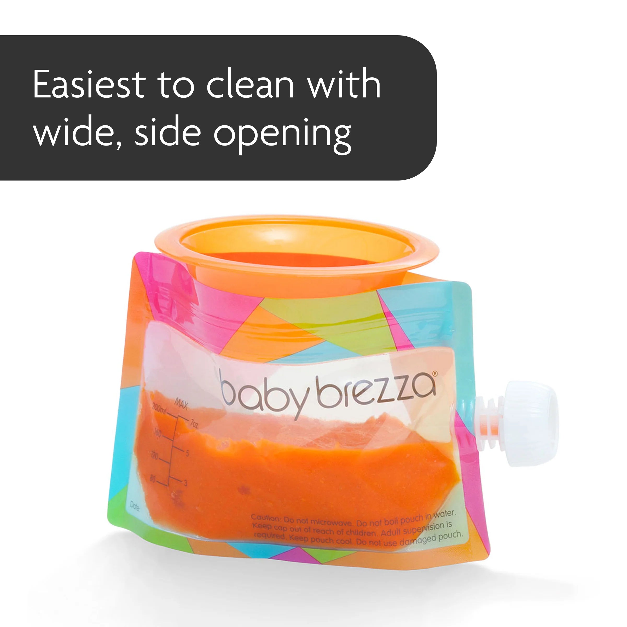 Baby Brezza Reusable Baby Food Pouches