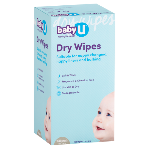 BabyU Dry Wipes