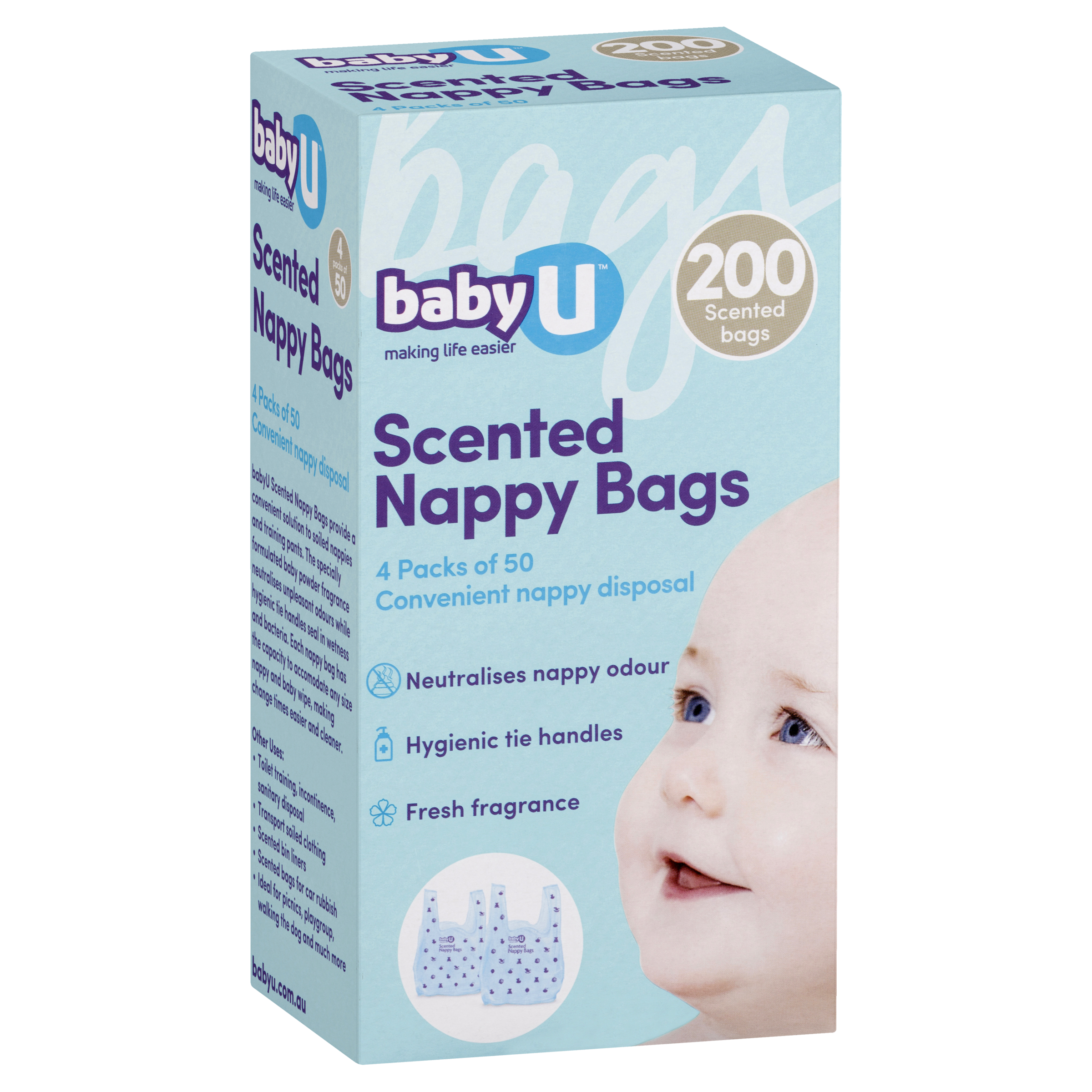 babyU Scented Nappy Bags