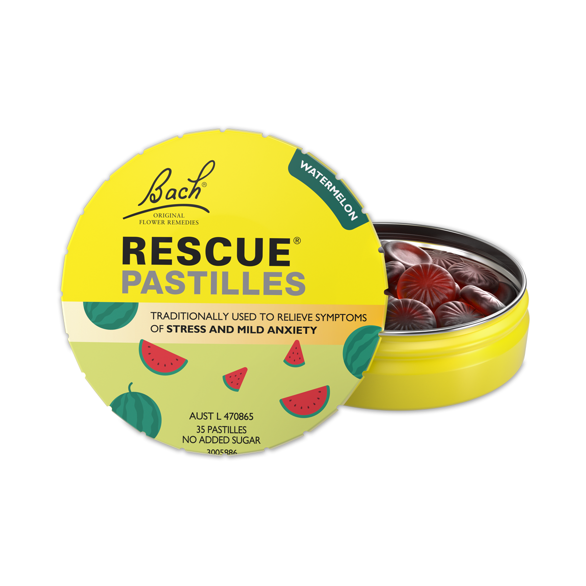 Bach Rescue Pastilles - Watermelon Flavour