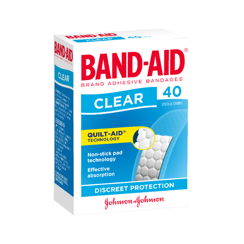 Band-Aid Clear Strips