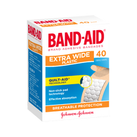 Band-Aid Plastic Strips Extra Wide