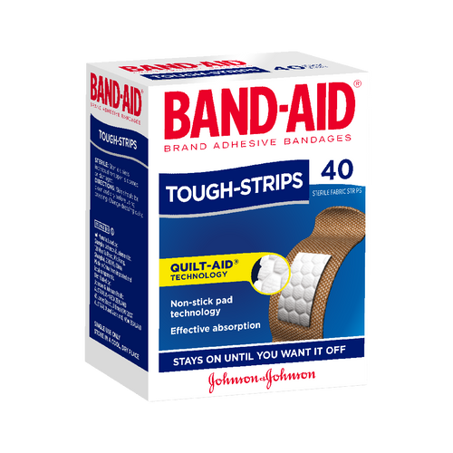 Band-Aid Tough Strips