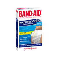 Band-Aid Tough Strips Waterproof Extra Large
