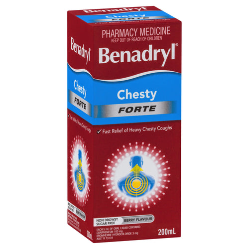 Benadryl Chesty Forte Cough Syrup