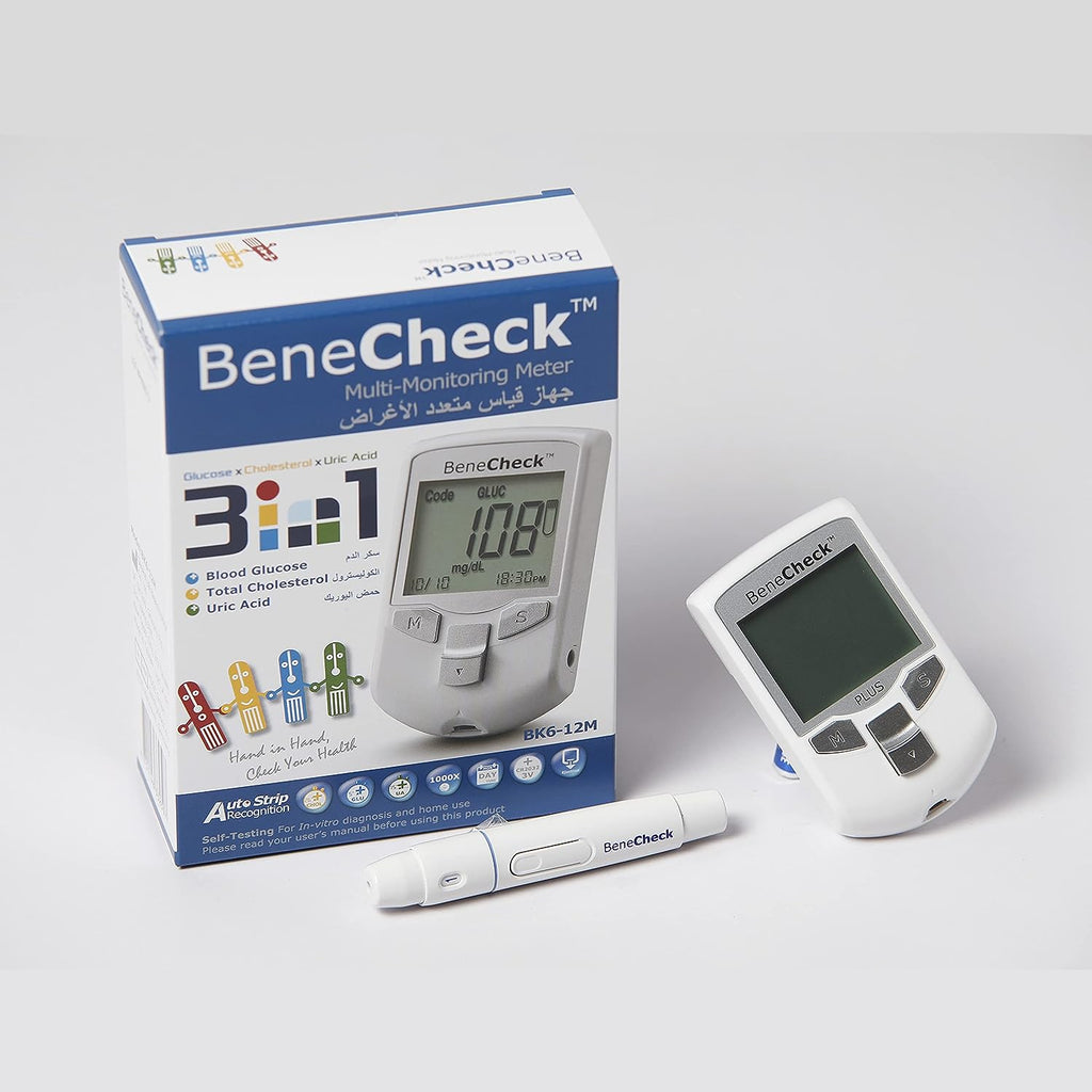 Benecheck Plus BeneCheck BK6-12M Plus Multi-Monitoring Meter - Net Pharmacy