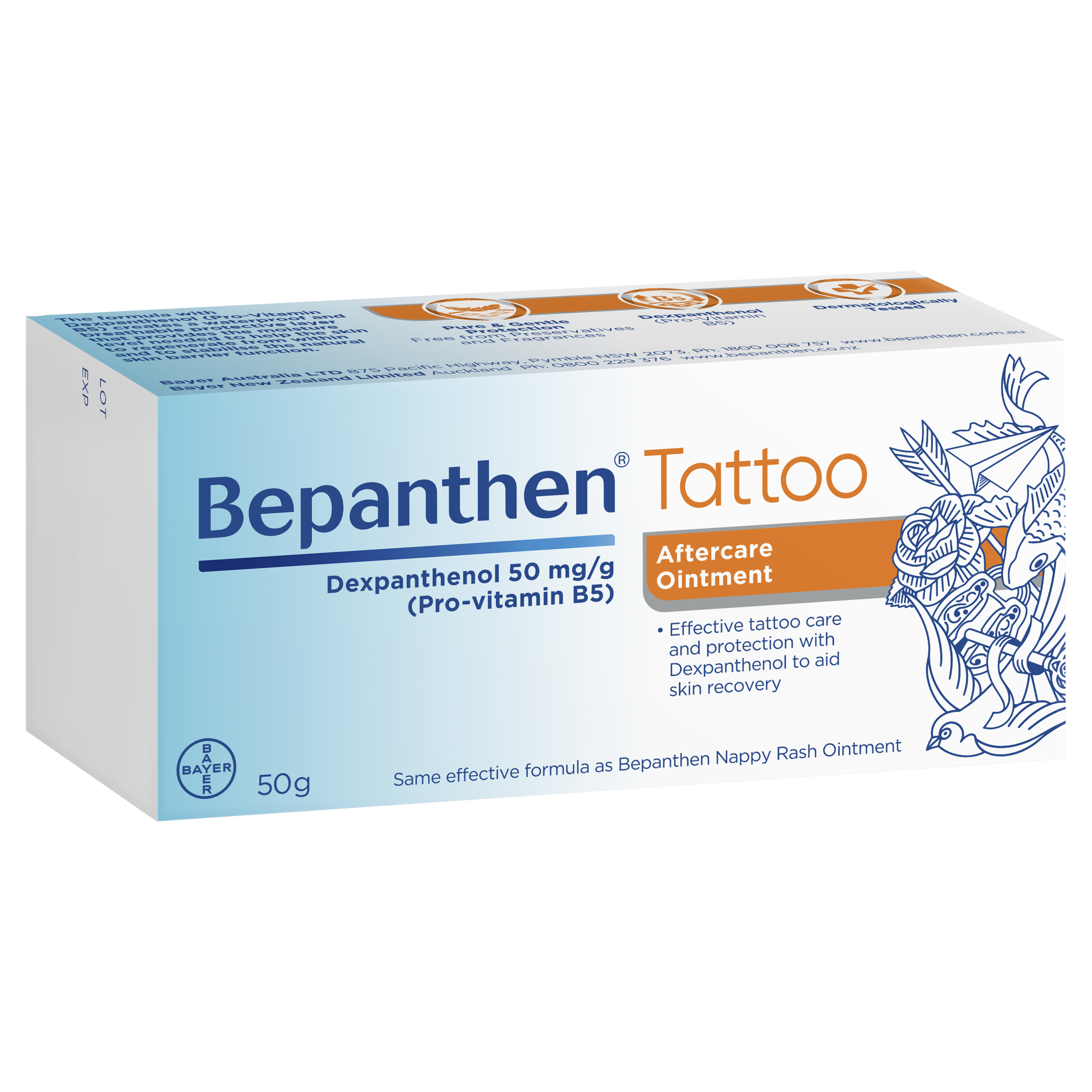 Bepanthen Tattoo Aftercare Ointment