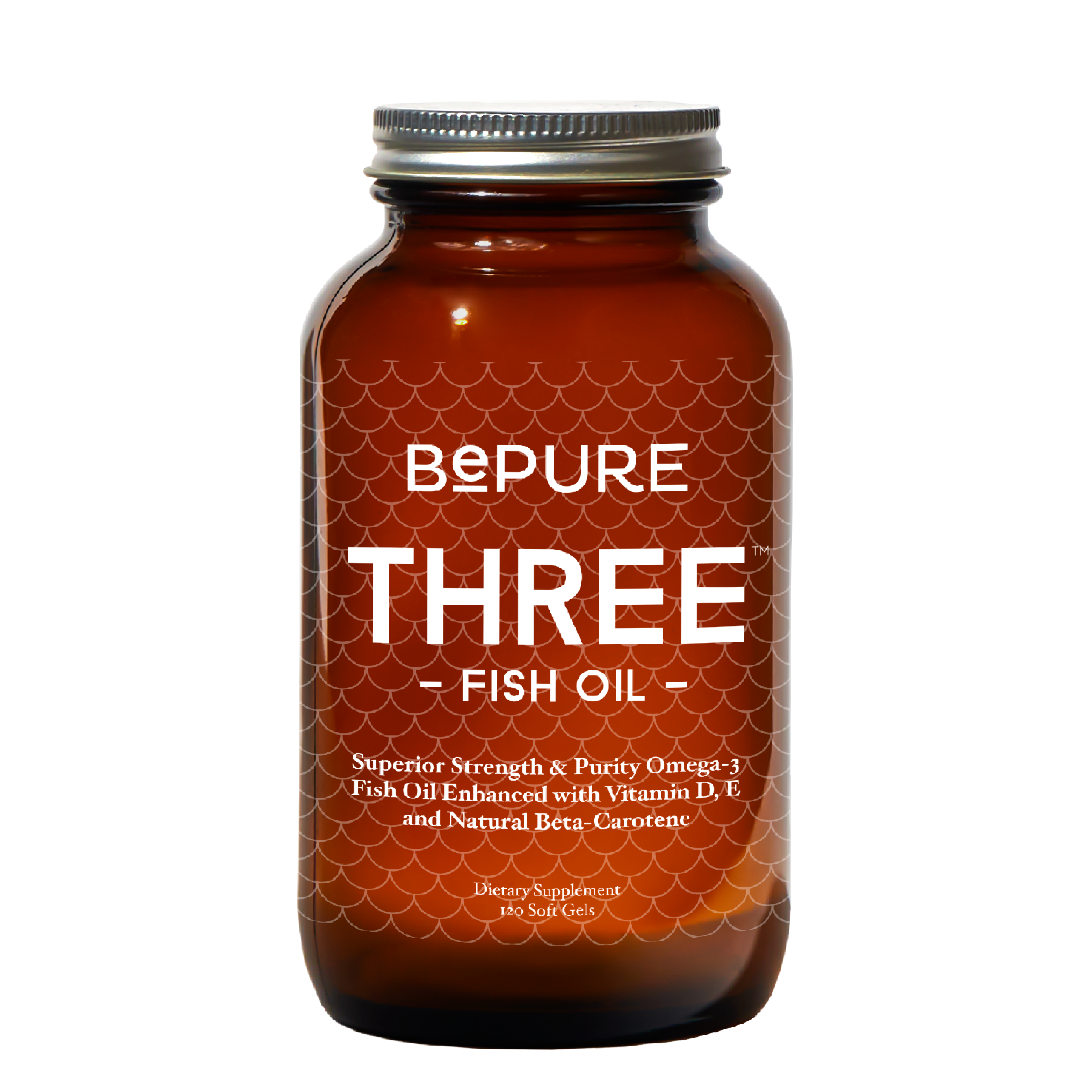 BePure Three Omega 3 Fish Oil