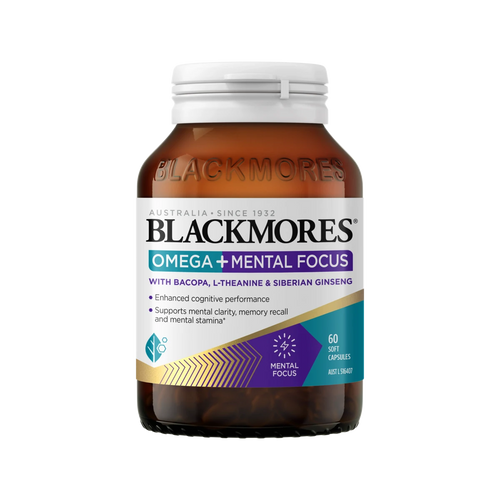 Blackmores Omega + Mental Focus
