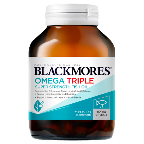 Blackmores Omega Triple Super Strength Fish Oil