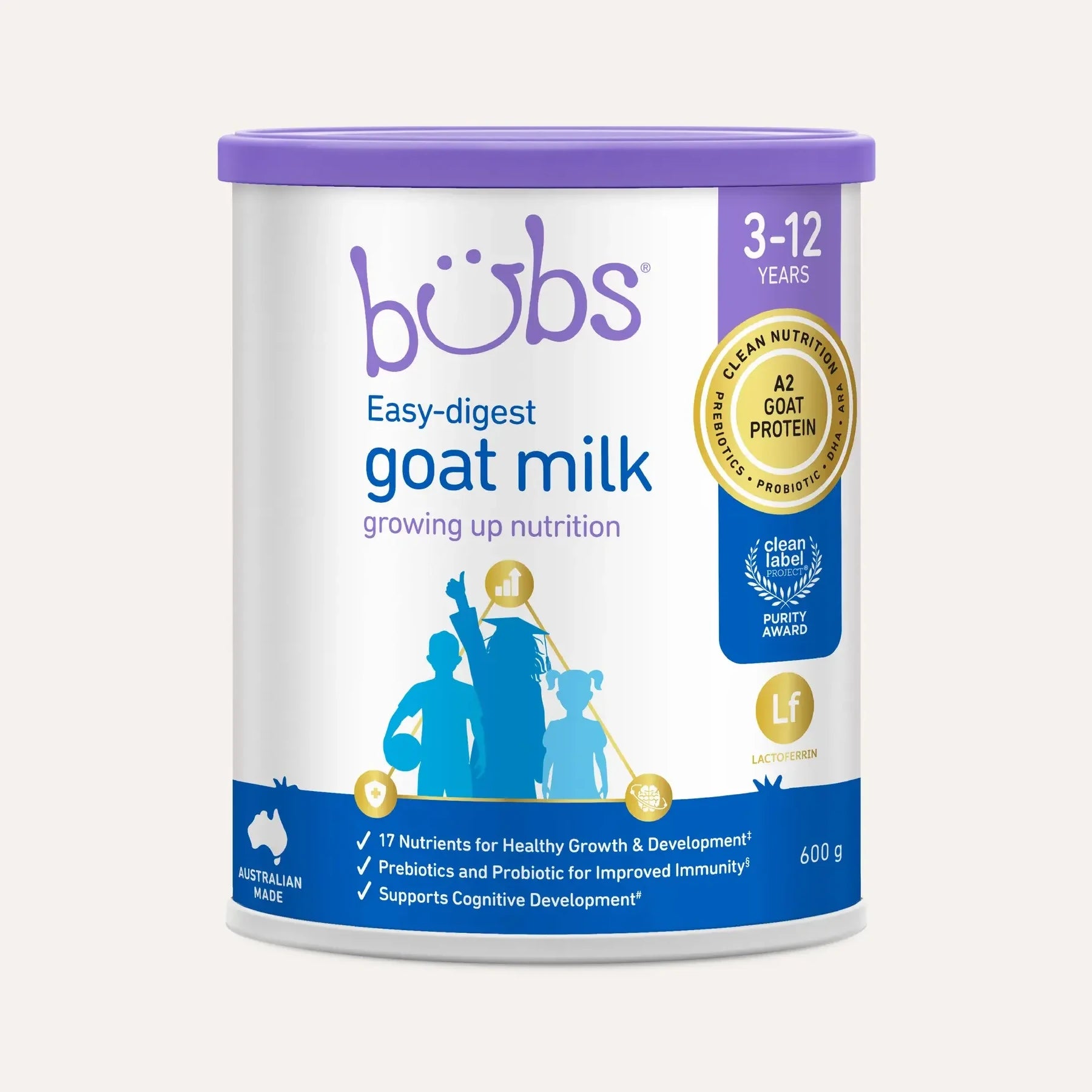 Bubs Easy-digest Goat Milk Growing Up Nutrition (to China ONLY)