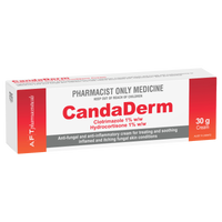 CandaDerm Clotrimazole & Hydrocortisone Cream
