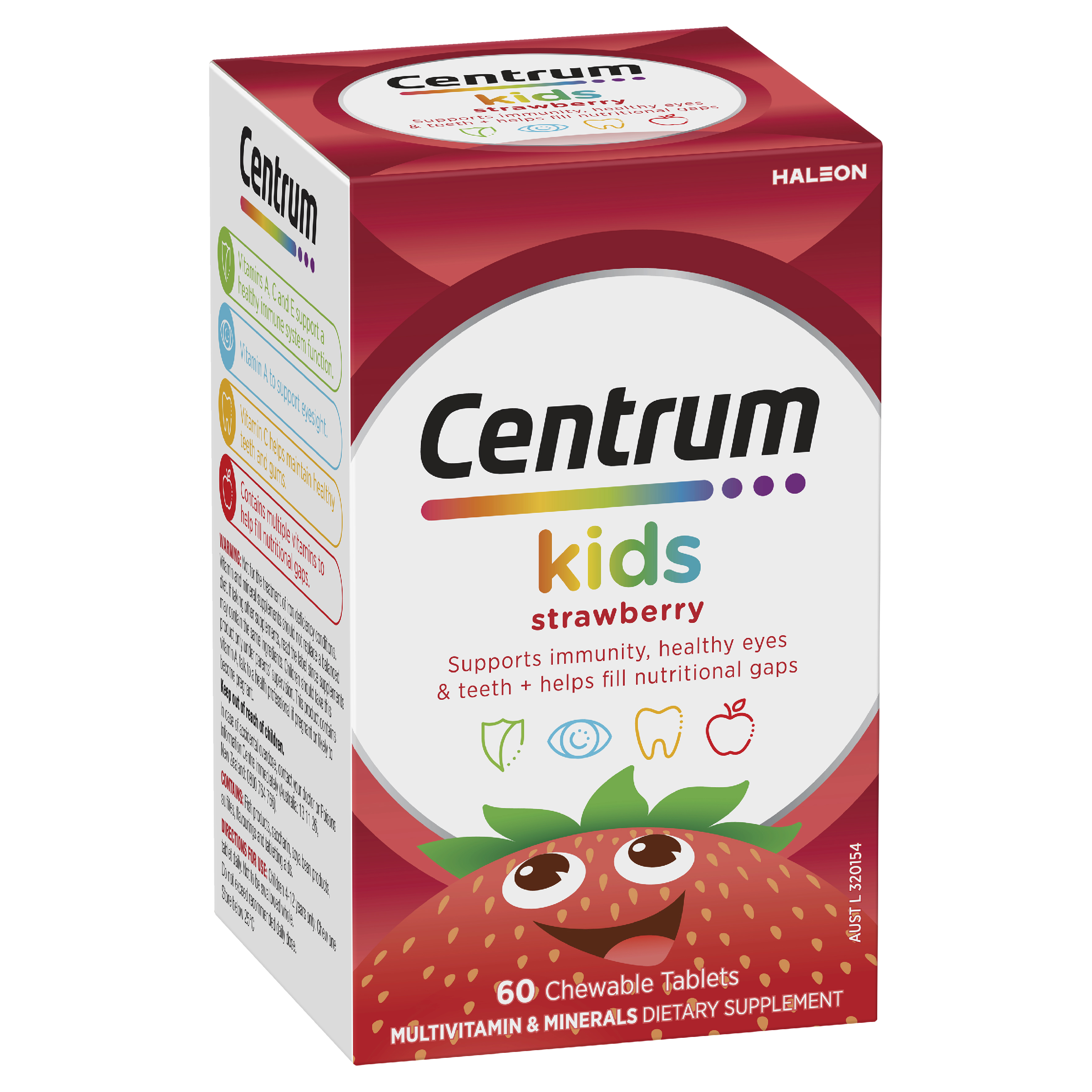 Centrum Kids Multivitamin & Minerals - Strawberry