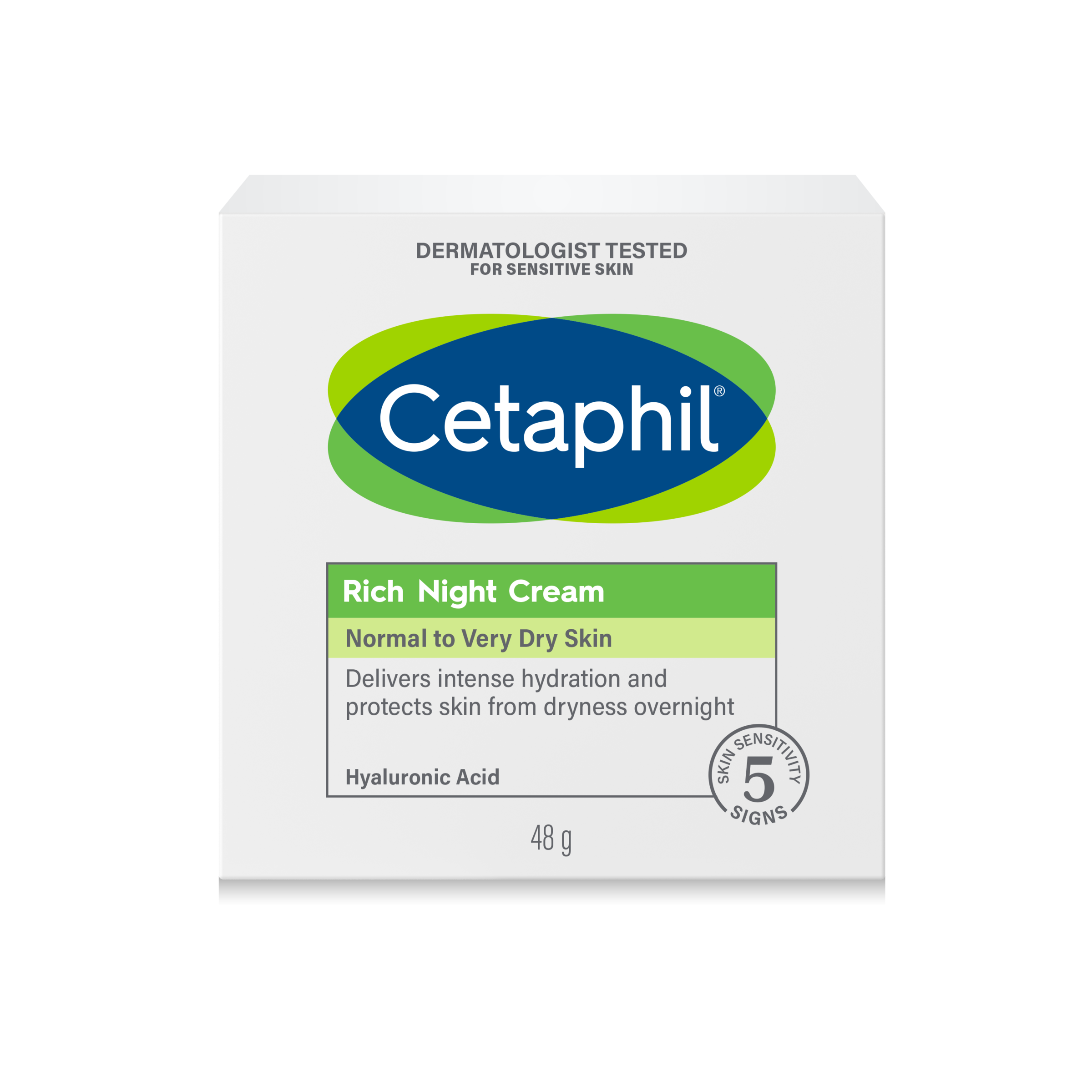 Cetaphil Rich Night Cream with Hyaluronic Acid