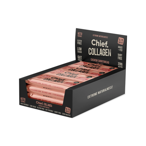 Chief Collagen Protein Bar - Cashew Shortbread