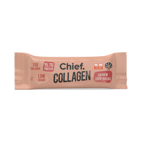 Chief Collagen Protein Bar - Cashew Shortbread