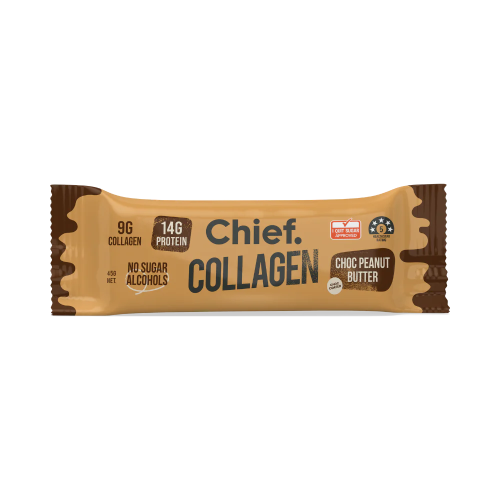 Chief Collagen Protein Bar - Choc Peanut Butter