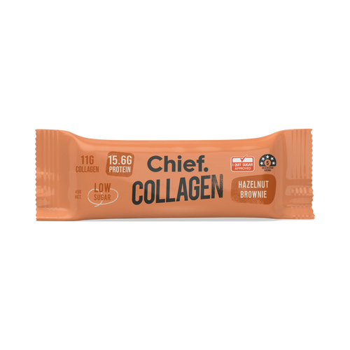 Chief Collagen Protein Bar - Hazelnut Brownie
