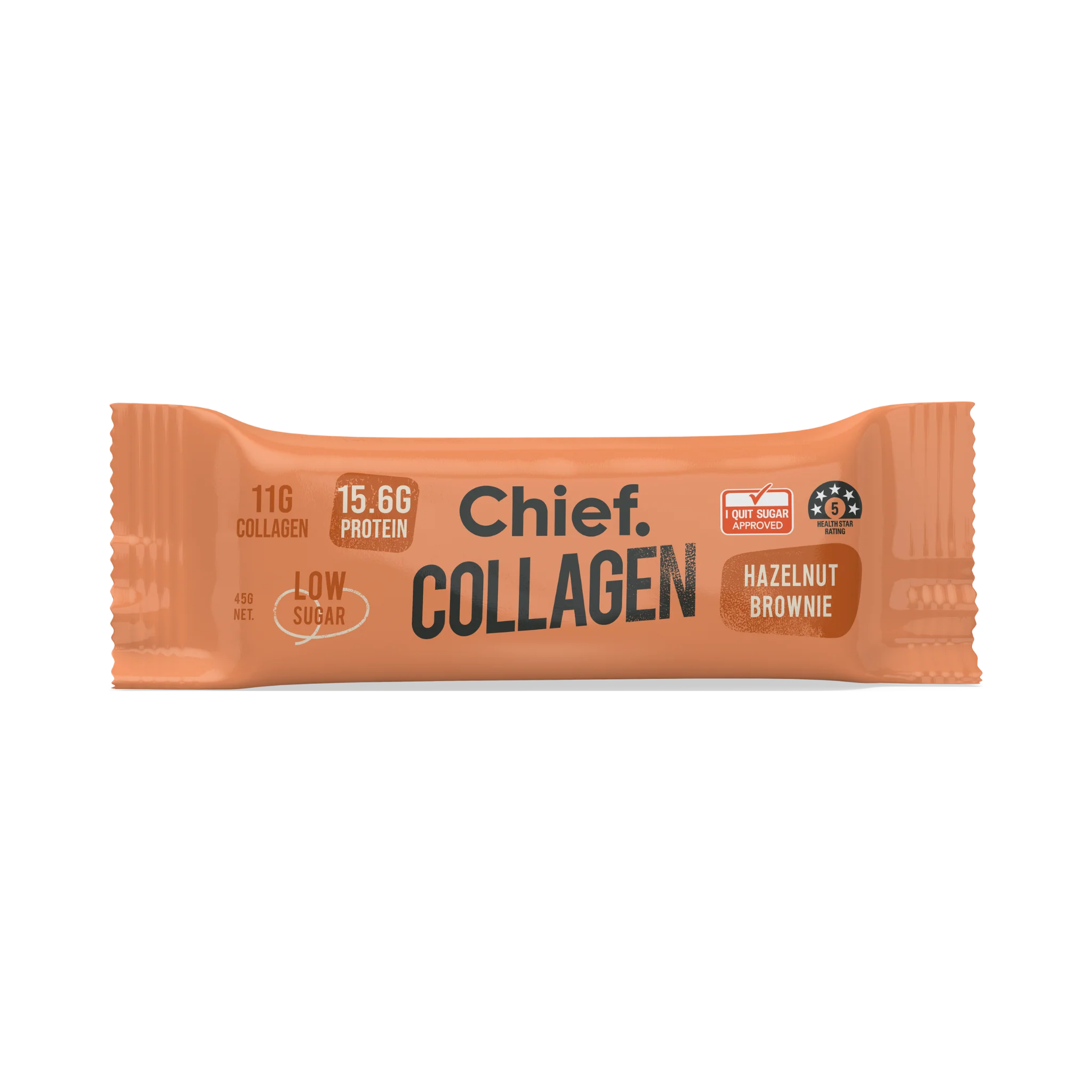 Chief Collagen Protein Bar - Hazelnut Brownie