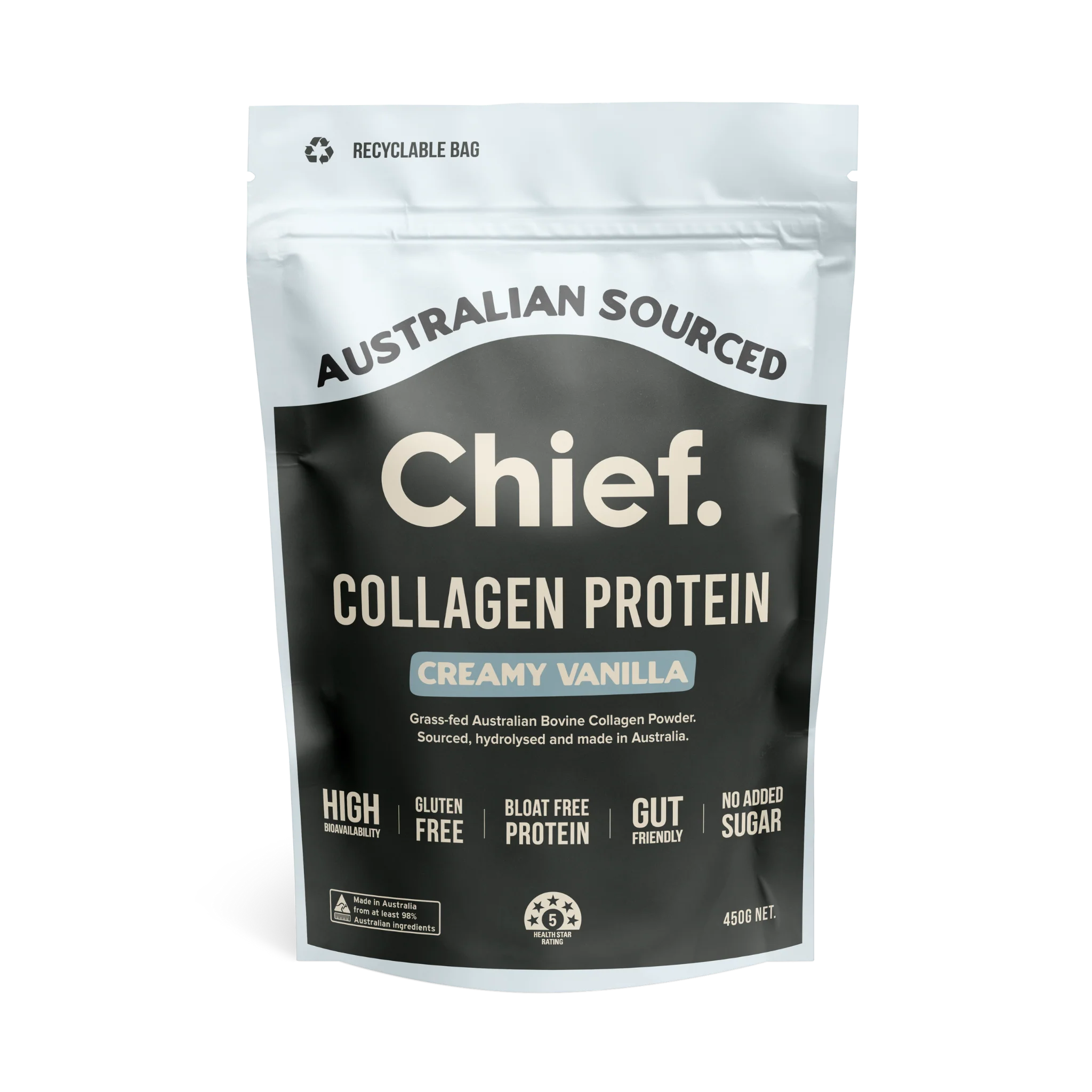 Chief Collagen Protein Powder - Creamy Vanilla