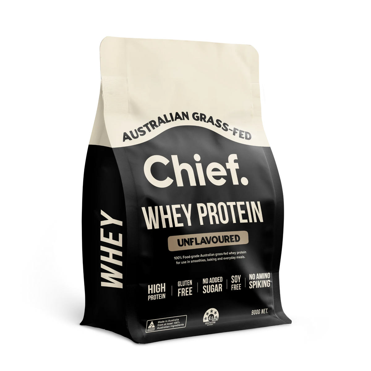 Chief Grass-fed Whey Protein Powder - Unflavoured